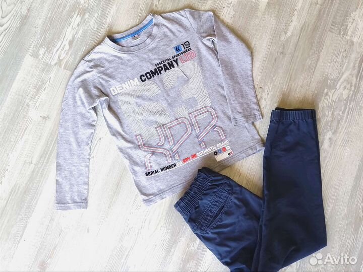 Детские вещи пакетом на мальчика 128