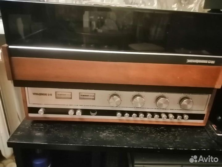 Проигрыватель винила электроника Б1-011