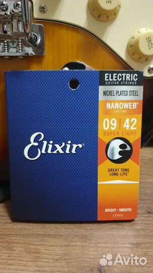 Струны для гитары Elixir не Китай