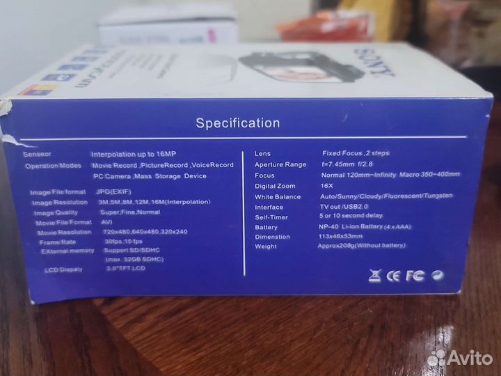 Камера sony ddv-d9