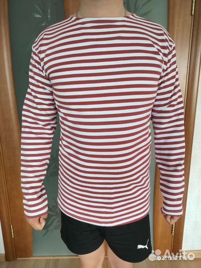 Краповая тельняшка с начесом 52/3