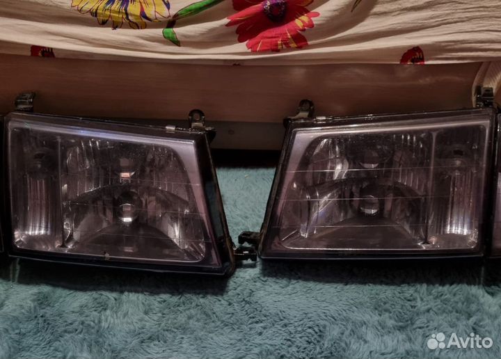 Фары тонированные land cruiser 100