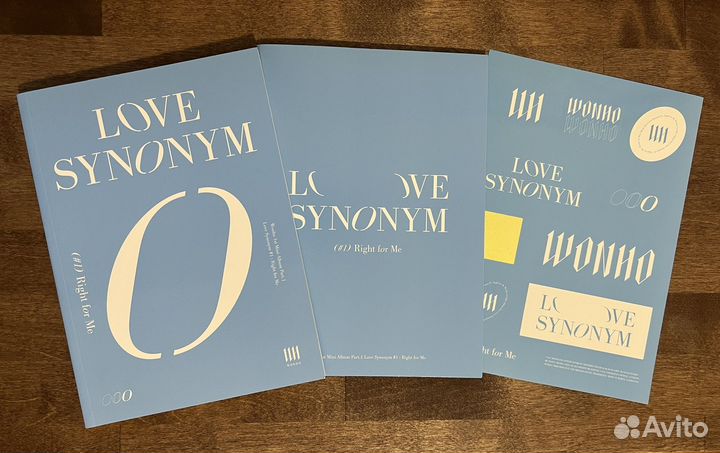 Альбом Wonho - Love synonym