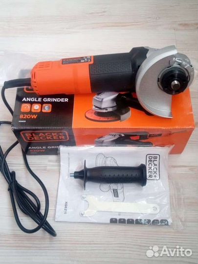 Болгарка ушм Black +Decker