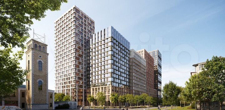 1-к. квартира, 41,2 м², 12/25 эт.