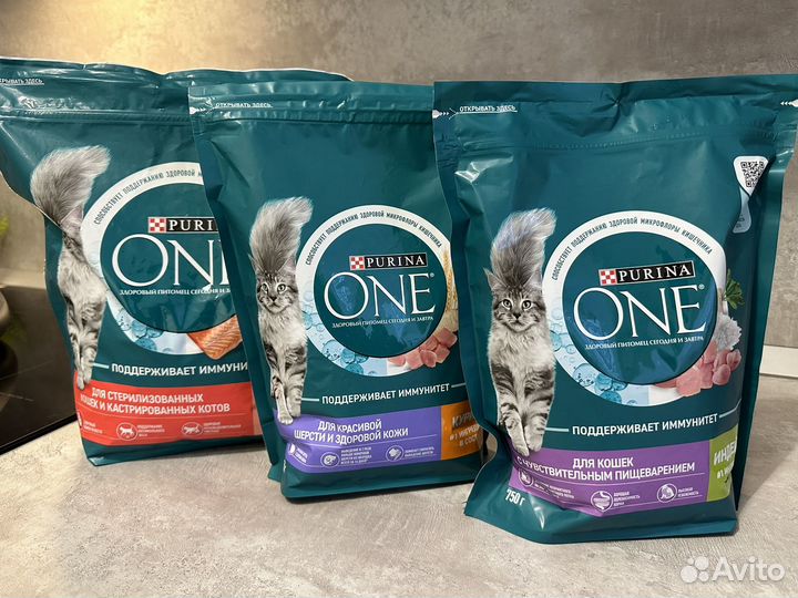 Сухой корм для кошек purina one