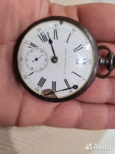 Старинный карманные часы borel freres (n-2)