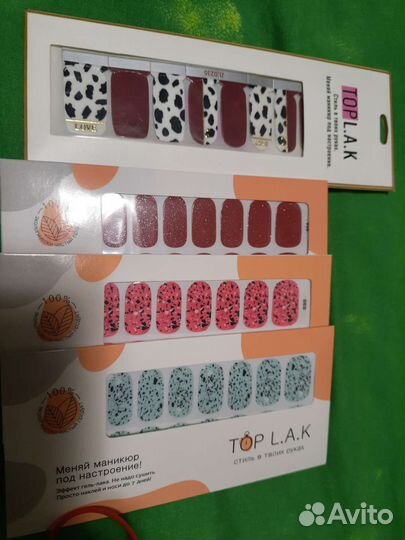Лак наклейка TOP L.A.K