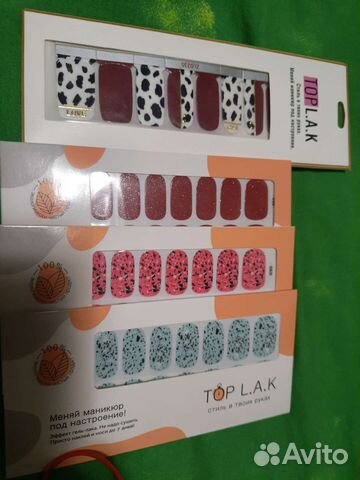 Лак наклейка TOP L.A.K