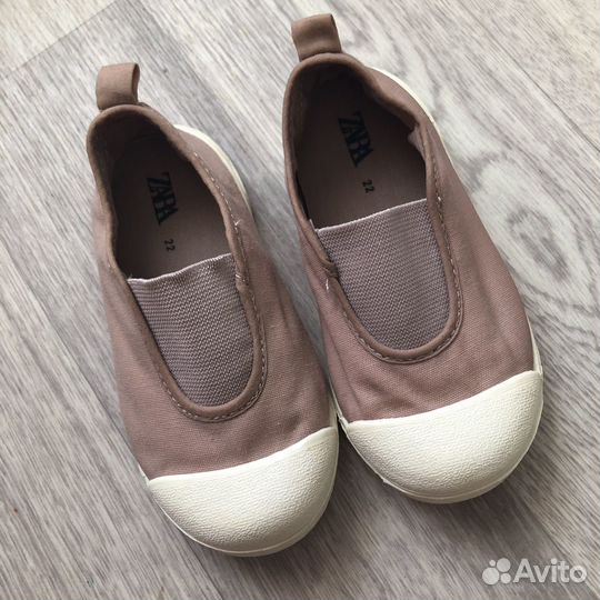 Слипоны кеды для девочки Zara/р.22