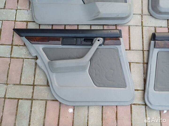 Дверные карты серые BMW E34