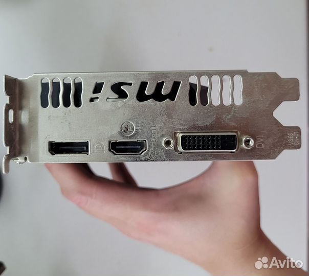 Видеокарта msi GTX 1060 3gb