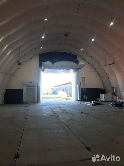 Ангар тентовый пневмокаркасный