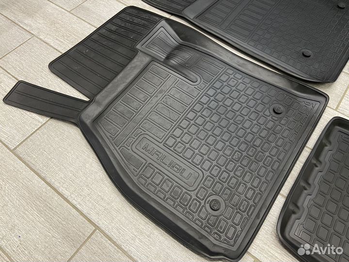 Оригинальные полиуретановые ковры Chevrolet Malibu