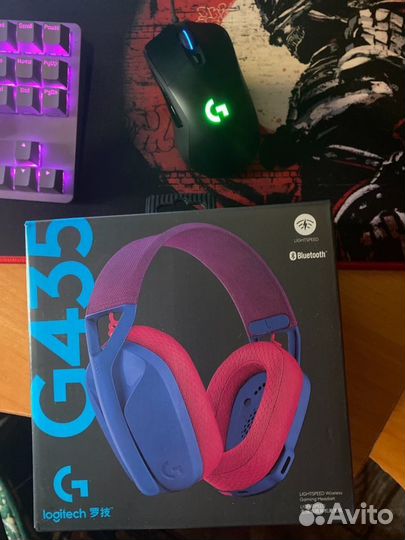 Беспроводные Наушники Logitech G435