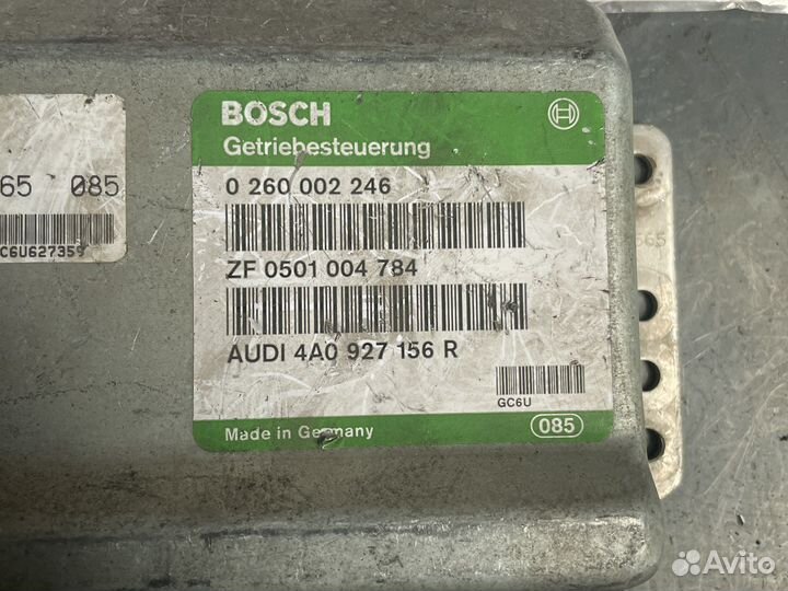 Эбу 4a0927156r блок управления bosch
