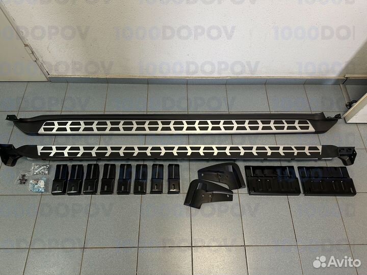 Пороги Kia Carnival 2021-2023+Бесплатная установка