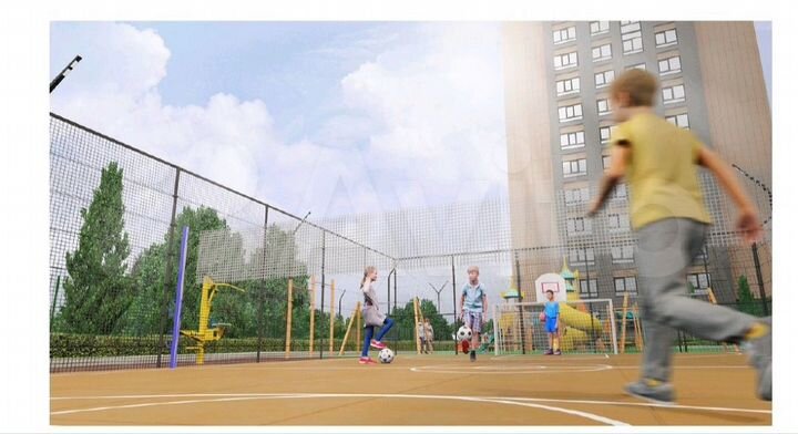 2-к. квартира, 54,3 м², 3/28 эт.