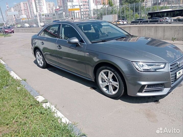 Audi A4 2.0 AMT, 2018, 88 000 км