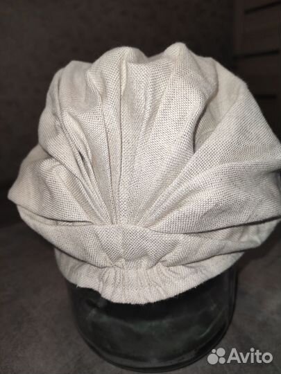 Кепи женская кепка лён шляпка панамка