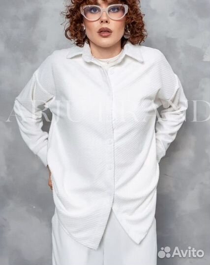 Рубашка женская оверсайз