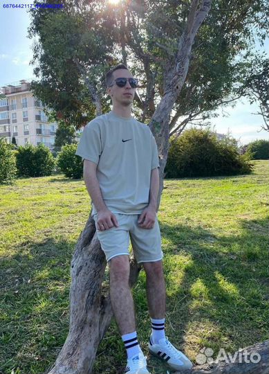 Спортивный костюм шорты и футболка найк (Арт.63042