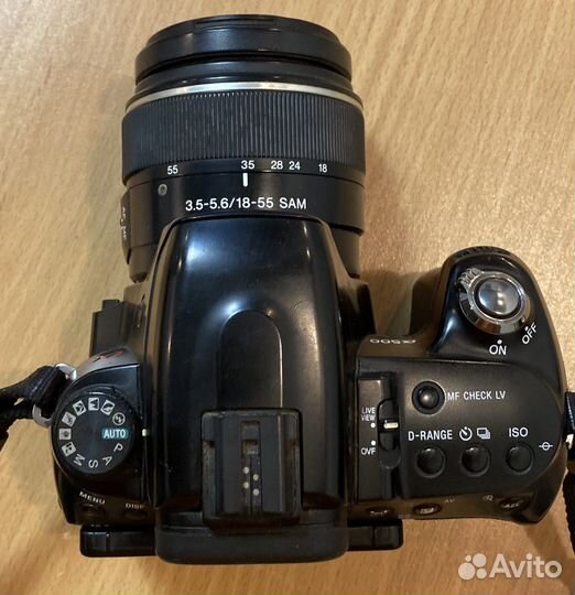 Зеркальный фотоаппарат sony