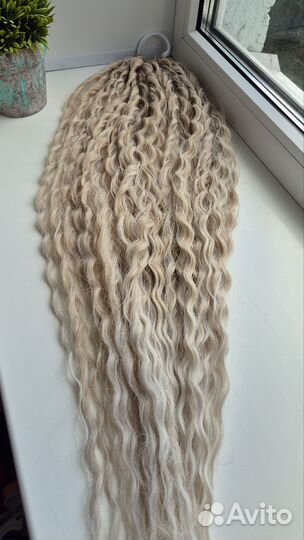 Хвост из канекалона