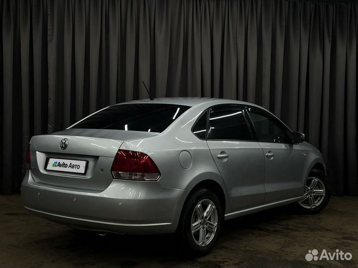 Volkswagen Polo 1.6 AT, 2013, 172 500 км