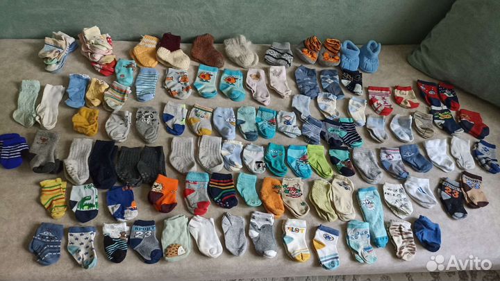 Носочки для малышей с рождения