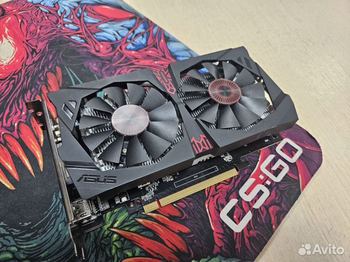 Видеокарта Asus Strix GTX 750Ti 2gb gddr5