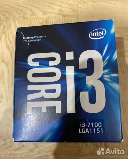 Процессор Intel Core i3 7100