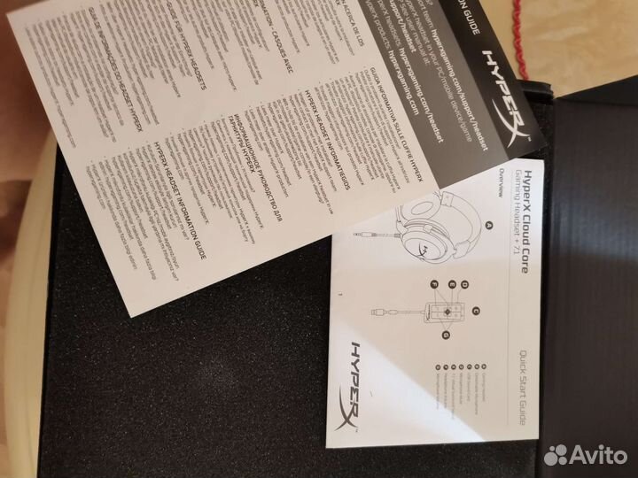 Наушники hyperx cloud core 7.1