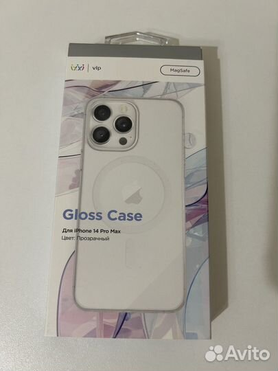 Чехол vlp Gloss case MagSafe для iPhone 14 Pro Max