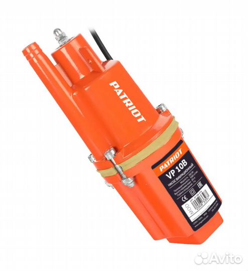 Насос погружной вибрационный patriot VP 10В