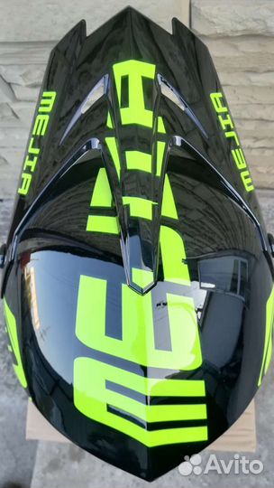 Мото шлем кроссовый