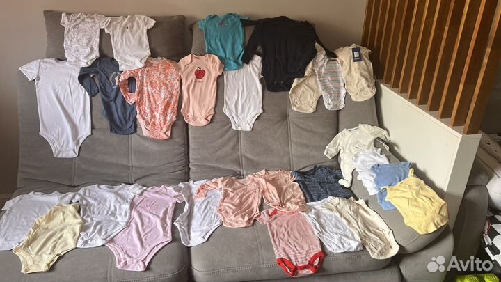 Боди пакетом детские новые 56,62,68,74,86,98