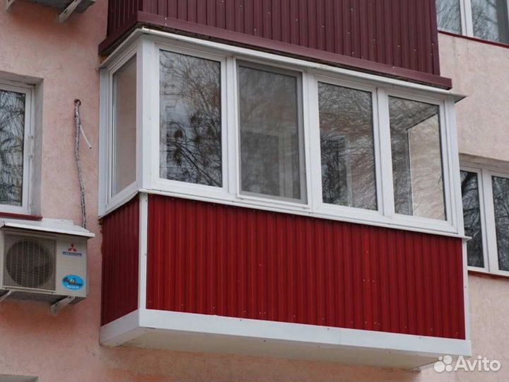 Остекление балконов и лоджий