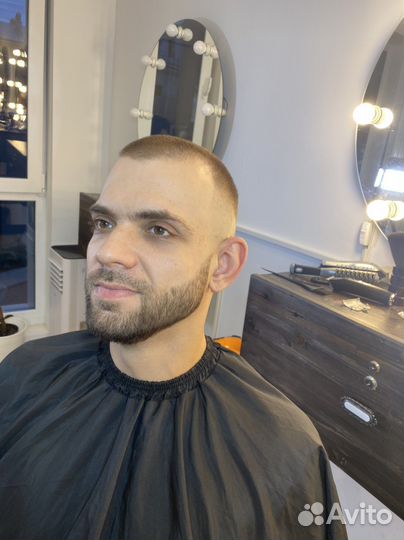 Модель на мужскую стрижку