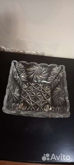 Ваза для фруктов Богемия