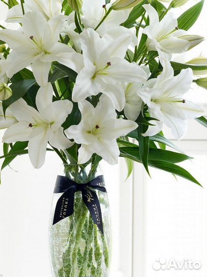 Букеты из лилий