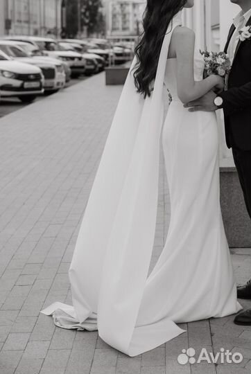 Платье свадебное для загса вечернее