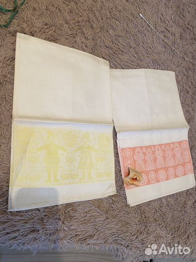 Полотенца кухонные жаккардовые СССР