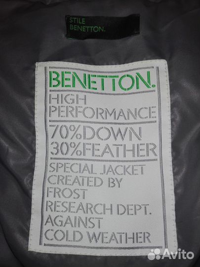 Куртка зимняя United Colors of Benetton