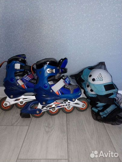 Ролики с защитой раздвижные