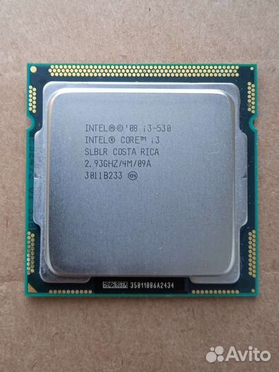 Процессор Intel Core i3-530 2/4 socet: LGA1156