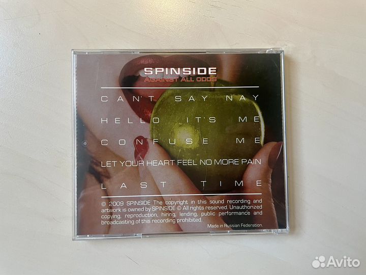 Spinside – Against All Odds (2009), CD