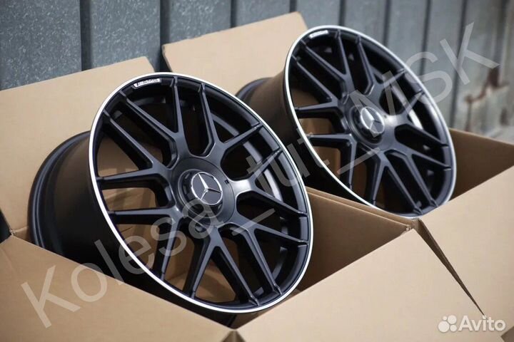 Диски Mercedes AMG r20 5/112 Matt Black