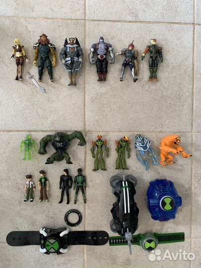 Фигурки hasbro, mattel, ben10 и другие