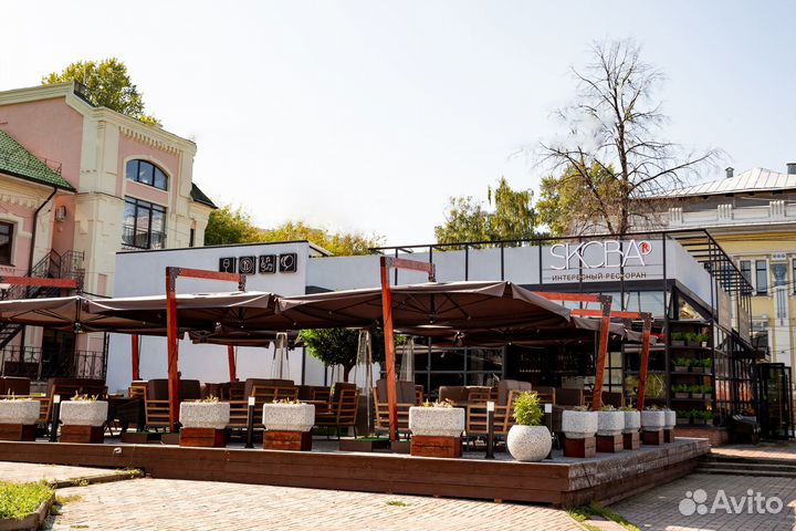 Зонт летний от солнца и дождя, боковая стойка